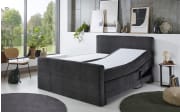Motor-Boxspringbett BX2440 Lockport, anthrazit, 180 x 200 cm