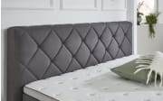 Boxspringbett BX2320 Amarillo, anthrazit, 180 x 200 cm