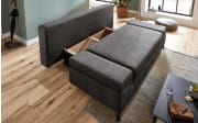 Schlafsofa SSO150 Jarny, anthrazit, 145 x 202 cm