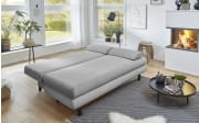 Schlafsofa SO 240 Bern, silber, 140 x 190 cm