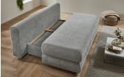 Schlafsofa Borna, grau, inkl. Kissen