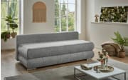 Schlafsofa Borna, silber, inkl. Kissen