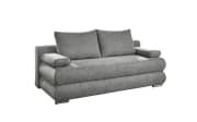 Schlafsofa Borna, silber, inkl. Kissen