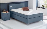 Boxspringbett Nora, blau, 120 x 200 cm