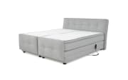 Boxspringbett Paloma 180, hellgrau, 180 x 200 cm, inkl. motorischer Verstellung
