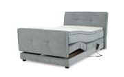 Boxspringbett Paloma 120, grau, 120 x 200 cm, inkl. motorischer Verstellung