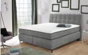 Boxspringbett Gitta 140, grau, 140 x 200 cm