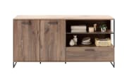 Sideboard Kansas, Flagstaff dunkel Nachbildung