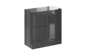 Kommode Colors, anthrazit, inkl. Push-to-Open Funktion