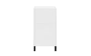 Kommode Colors, weiß, inkl. Push-to-Open Funktion