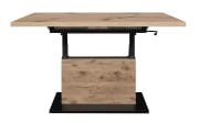 Couchtisch Lift 1, Vikink Oak Nachbildung, inkl. Höhenverstellung