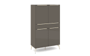 Highboard Reno, anthrazit/kaschmir