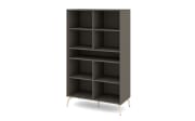 Highboard Reno, anthrazit/kaschmir