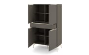 Highboard Reno, anthrazit/kaschmir