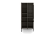 Vitrinenschrank Reno, anthrazit/graphit
