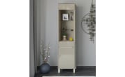 Standvitrine Reno, taupe/kaschmir