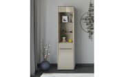 Standvitrine Reno, taupe/graphit
