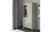 Vitrinenschrank Reno, taupe/kaschmir
