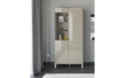 Vitrinenschrank Reno, taupe/kaschmir