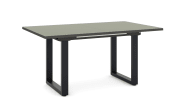 Esstisch Reno, olivgrün/schwarz