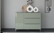 Kommode Reno, olivgrün/graphit