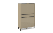 Highboard Reno, taupe/graphit