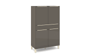 Highboard Reno, anthrazit/kaschmir