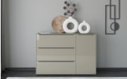 Kommode Reno, taupe/graphit