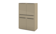 Highboard Reno, taupe/graphit