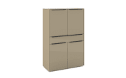 Highboard Reno, taupe/graphit