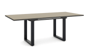 Esstisch Reno, taupe, inkl. Synchronauszug