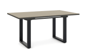 Esstisch Reno, taupe, inkl. Synchronauszug