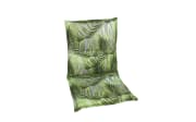 Garten-Sesselauflage 19216-02 in grün mit Palmenmotiv, Niederlehner