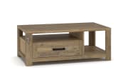 Couchtisch Joana, Rustic Eiche furniert, inkl. Schubkasten