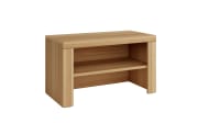 Garderobenbank Brest, teilmassive Buche