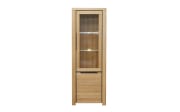 Vitrine Brest, massive Buche, 70 cm