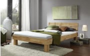 Bett Judith, Buche-Nachbildung, 90 x 200 cm