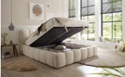 Polsterbetten Avesta, beige