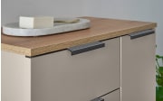 Highboard Denver, kaschmir/schwarz