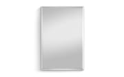 Facettenspiegel Rosi, silberfarbig, 60 x 80 cm