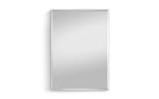 Facettenspiegel Rosi, silberfarbig, 40 x 60 cm