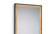 Rahmenspiegel Bianka in Artisan Eiche Nachbildung/schwarz, 70 x 170 cm