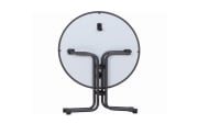 Klapptisch Paco in anthrazit, Durchmesser ca. 80 cm