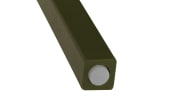 Stapelsessel Lane, mit Armlehnen, olive