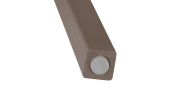 Stapelsessel Lane, mit Armlehnen, taupe