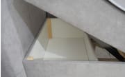 Boxspringbett BX2010, grau, 120 x 200 cm