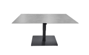 Bistrotisch Bondino, anthrazit, inkl. Höhenverstellung, 140 cm