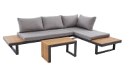 Garten-Lounge-Set Arana, grau/anthrazit, 3-teilig