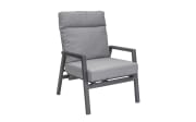 Sessel Sondrino, silber/hellgrau