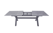 Ausziehtisch Vancouver, anthrazit/Beton-Nachbildung